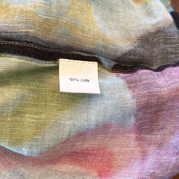 Multi Color Linen Tunic - Picture 6 of 6